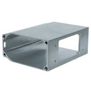 CNC Machined Aluminum Enclosure for Industrial Embedded Control Systems