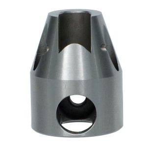 High Precision CNC Machined Steel Clamping Component for Industrial Automation
