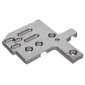 Custom CNC Machined Precision Mounting Plate for Industrial Automation Applications