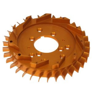 High-Efficiency Cooling Fan Impeller for Industrial Motor Applications