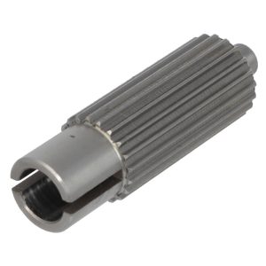 Precision CNC Machined 20CrMnTi Alloy Steel External Spline Shaft for Transmission System