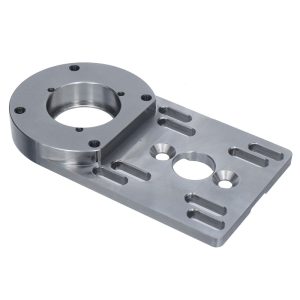 Custom Precision Aluminum 6061 CNC Machined Servo Motor Mounting Plate Motor Bracket Base Parts