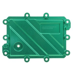 Precision CNC Machined Anodized Aluminum Phase Box Cover for Power Electronics Applications
