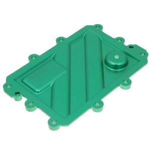 Precision CNC Machined Anodized Aluminum Phase Box Cover for Power Electronics Applications