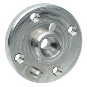 Custom Alloy Steel CNC Machined Drive Lug Flange Hub for Shaft Coupling and Torque Transmission