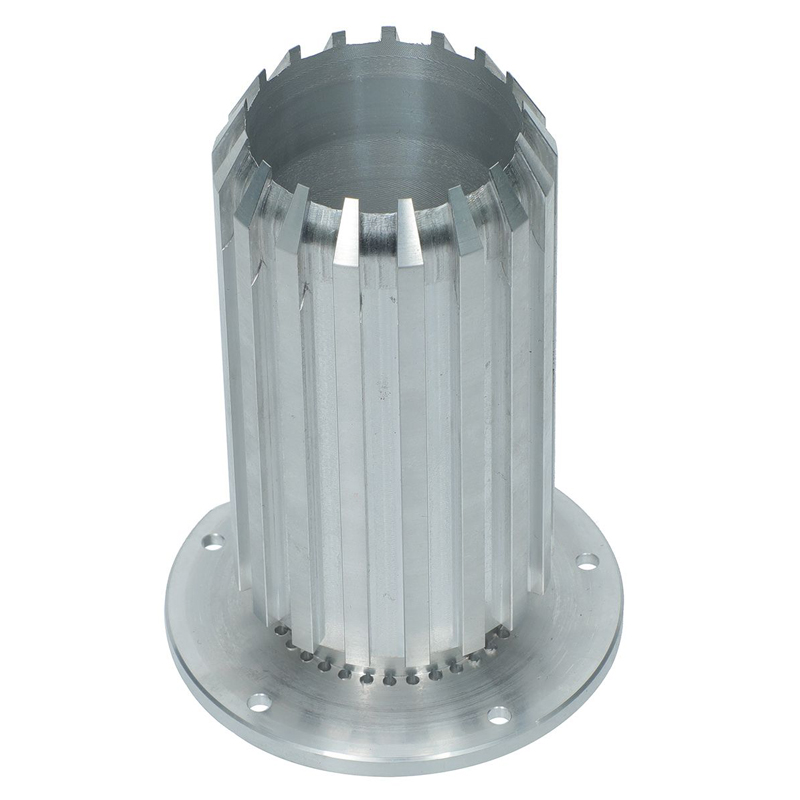 Precision CNC Machined External Splined Flange Shaft for Industrial Drive Systems - Image 2