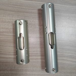CNC Machined Robot Sleeve Component | Precision Hollow Shaft Housing with Slot