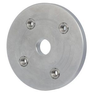 CNC Machined Aluminum Mounting Flange Parts for Mechanical Assembly