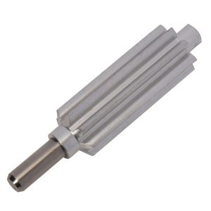 Custom CNC Machined Aluminum Splined Shaft Precision Multi-Rib Drive Shaft