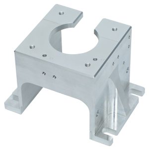 Custom Aluminum CNC Machined Motor Mount Housing Spindle Support Bracket for Automation Equipment
