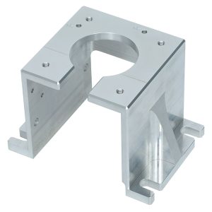 Custom Aluminum CNC Machined Motor Mount Housing Spindle Support Bracket for Automation Equipment