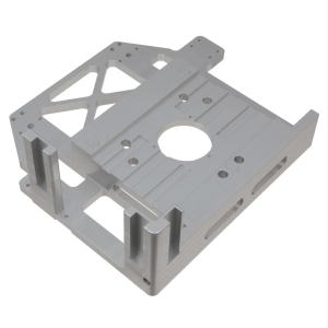 Custom CNC Machined Aluminum X-Axis Carriage Plate for 3D Printer Extruder Motion System
