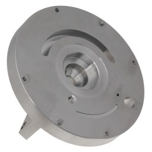 OEM Custom Aluminum CNC Machining Functional Flange Base Housing Component