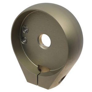 Custom Aluminum Split Clamp Housing CNC Machining Parts for Shaft Mounting and Robot Joint Applications