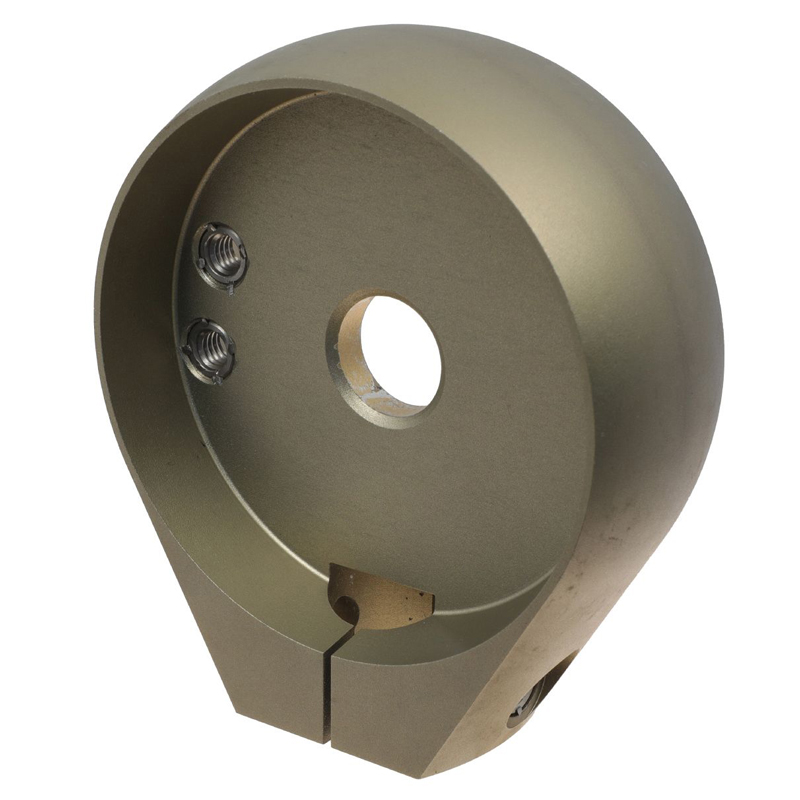 Custom Aluminum Split Clamp Housing CNC Machining Parts for Shaft Mounting and Robot Joint Applications - Image 2