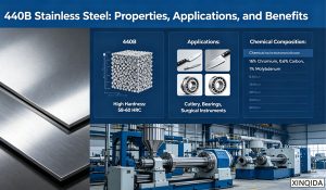 440B Stainless Steel CNC Machining Guide: Challenges, Solutions, Cost Control & Engineering Best Practices