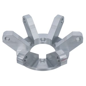 High Precision CNC Machined Aluminum EOAT Spider Plate for Industrial Robots
