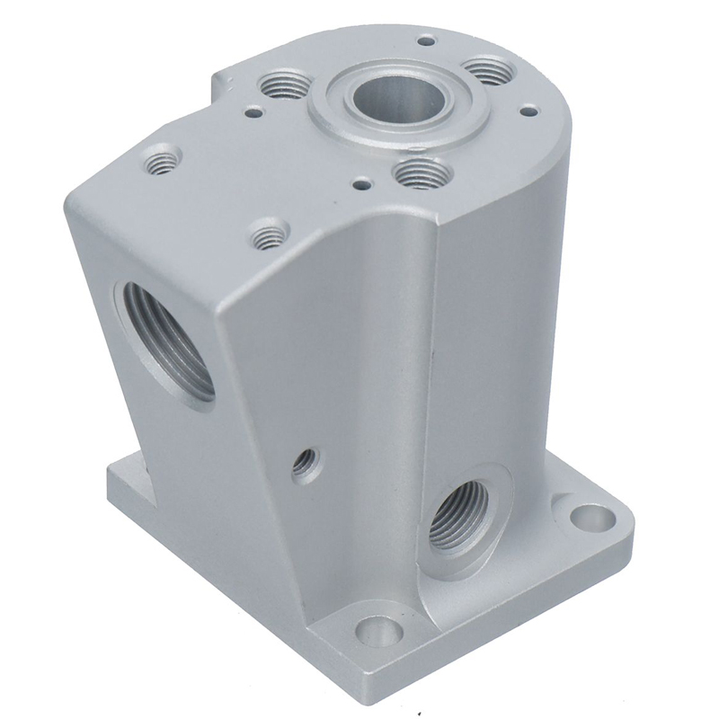 Precision CNC Machined Aluminum Fluid Control Valve Housing - Image 2