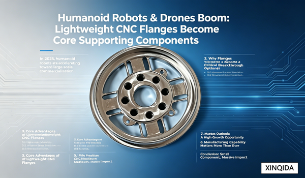 Lightweight CNC Flanges