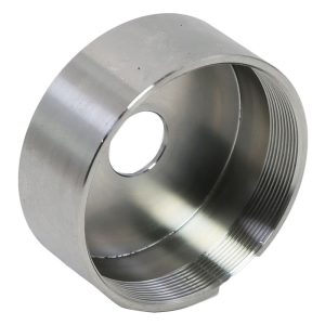 Custom Precision SS end cap threaded