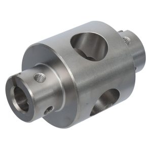 High Precision Stainless Steel CNC Machined Universal Joint Coupling Body