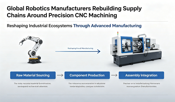 Why Global Robot Manufacturers Are Rebuilding Their Supply Chains Around Precision CNC Machining