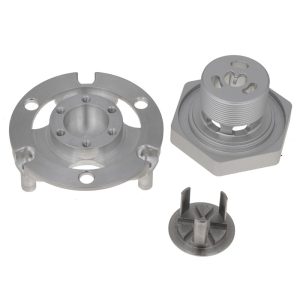 Precision CNC Machined Aluminum Liquid Cooling Flow Control Valve Components
