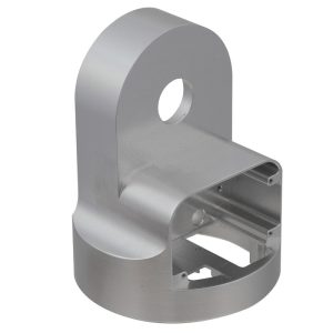 Custom 5-Axis CNC Machined Aluminum 6061 PTZ Camera & Laser Rangefinder Housing