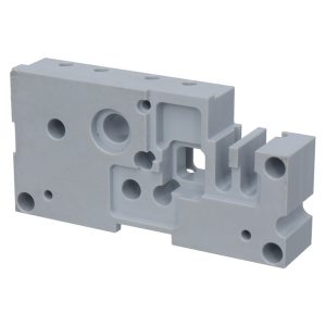 Precision CNC Machining Plastic Pneumatic Valve Body Components