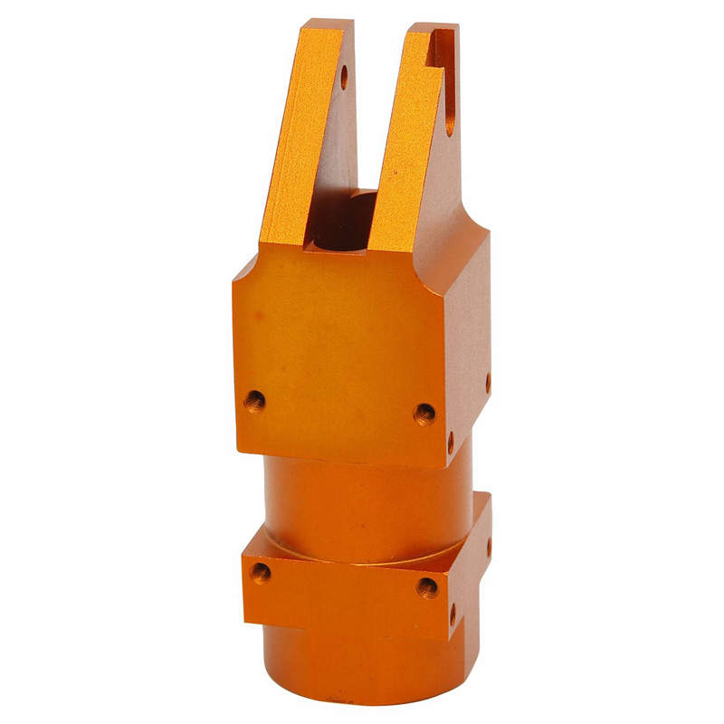 Precision CNC Machined Aluminum Pneumatic Air Nipper Housing for Robot Automation Systems - Image 5
