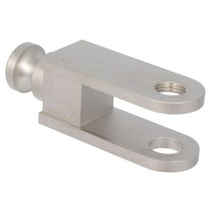 Precision High-Strength Alloy Steel U-Clevis Linkage Connector for Automated Fixtures and Mold Slide Mechanisms