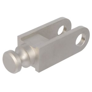 Precision High-Strength Alloy Steel U-Clevis Linkage Connector for Automated Fixtures and Mold Slide Mechanisms