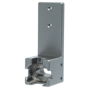 Precision CNC Milled 90-Degree Angle Mounting Bracket with Side Locking Screws for Motor & Sensor Shaft Holder