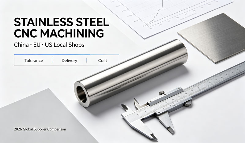 Read more about the article CNC Machining Stainless Steel: China Vs EU/US Local Shops – Tolerance, Lead Time & Hidden Cost Comparison 2026