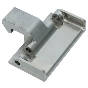 Precision CNC Machined 6061 Aluminum Hook Bracket Guide for Industrial Sewing Machine Spare Parts