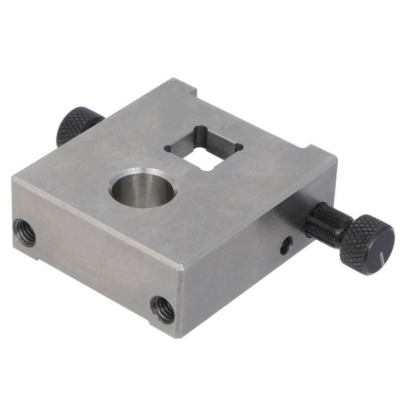 CNC Machined Precision Inspection Fixture Plate with Adjustable Clamping Knob for Alignment and Positioning Applications - Image 4
