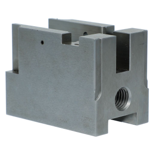 Custom CNC Machined Alloy Steel Pneumatic Gripper Body for Automation Equipment