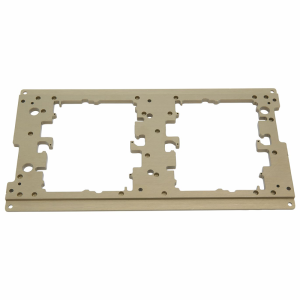 Custom CNC Machined Aluminum Electronic Device Structural Frame