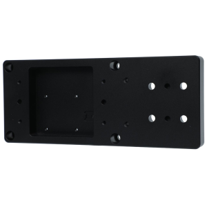 Aluminum Black Anodized Mounting Adapter Plate for Machine Vision Cameras