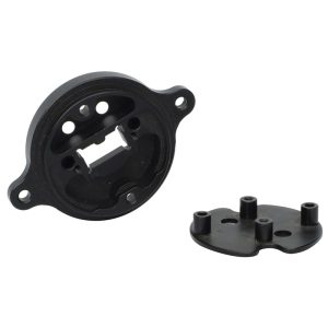 Custom CNC Machined Robotics Mounting Base Assembly with Integrated Standoff Plate