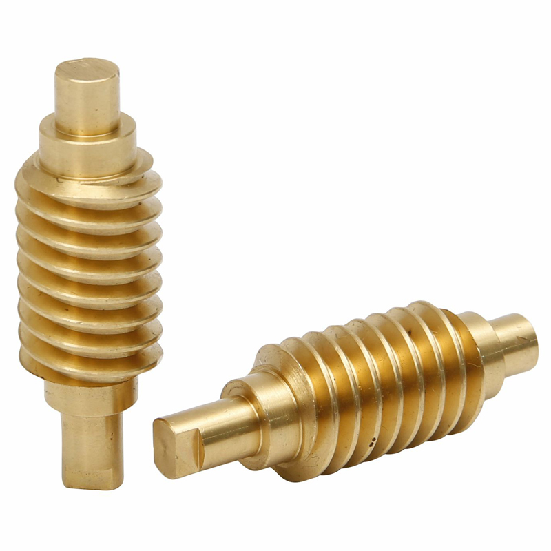 Brass Worm Shaft